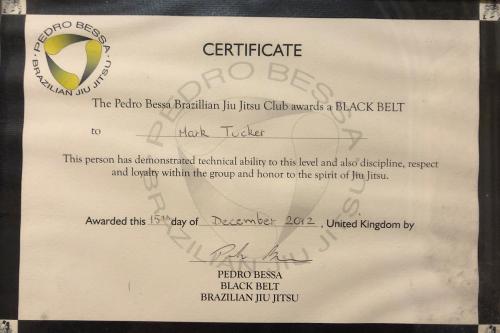 Black belt · December 15, 2012 · Promoted by Pedro Bessa