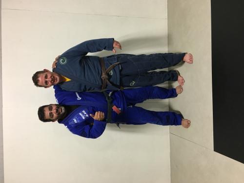 Brown belt · February 26, 2017 · Promoted by Carlos DeSantiago