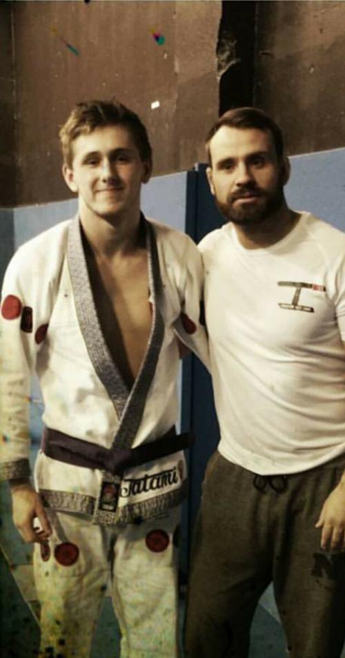 Purple belt · November 7, 2015 · Promoted by Ingþór Örn