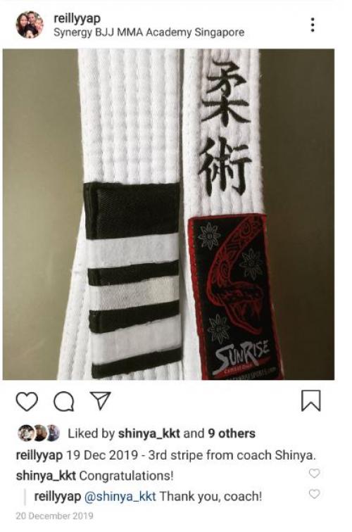 White belt · June 5, 2017