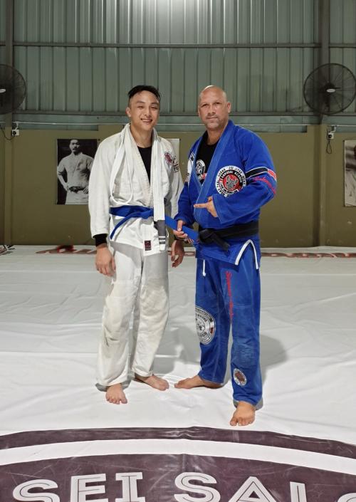 Blue belt · October 8, 2019 · Promoted by Salomao Lima