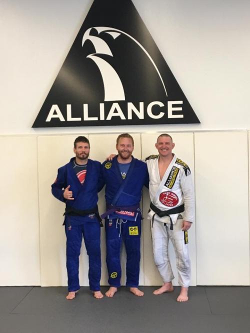 Purple belt · September 17, 2016 · Promoted by Damian Hirtz
