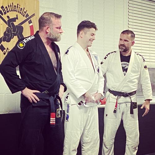 Blue belt · January 30, 2020 · Promoted by Jason Doucette