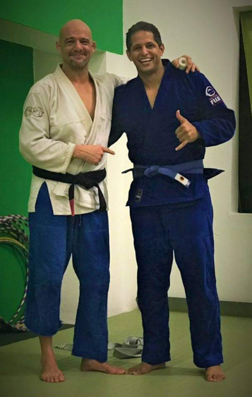 Blue belt · January 22, 2018 · Promoted by Carlos \\"Cavernicola\\" Rodriguez