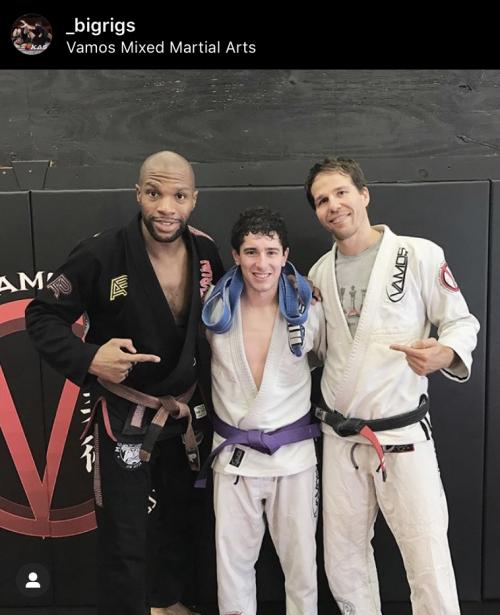 Purple belt · October 7, 2017 · Promoted by Kyle Watkins