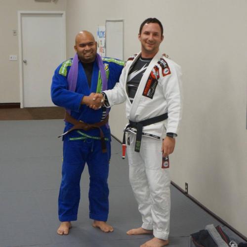 Brown belt · October 20, 2015 · Promoted by Clifton Baker