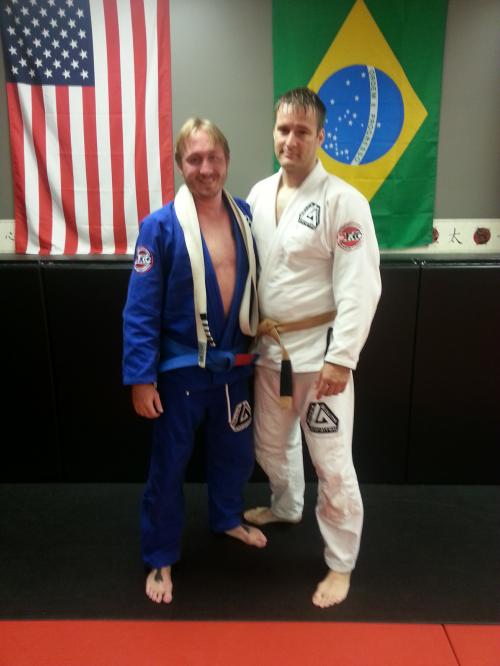 Blue belt · September 5, 2013 · Promoted by Mike Patterson