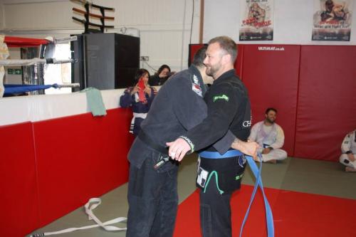 Blue belt · August 25, 2014 · Promoted by Abel Martinez