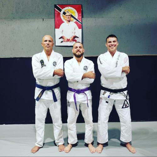 Purple belt · October 19, 2017 · Promoted by Royce Gracie