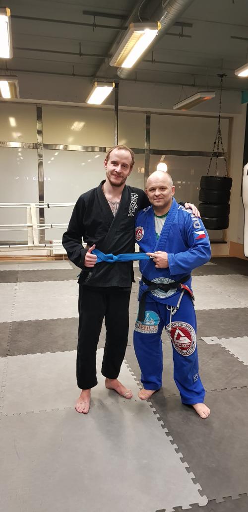Blue belt · January 6, 2020 · Promoted by Miloš Bosák