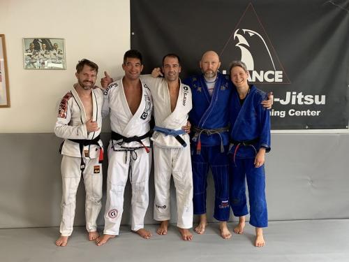 Promotion to Blue by Henry at Alliance Frankfurt