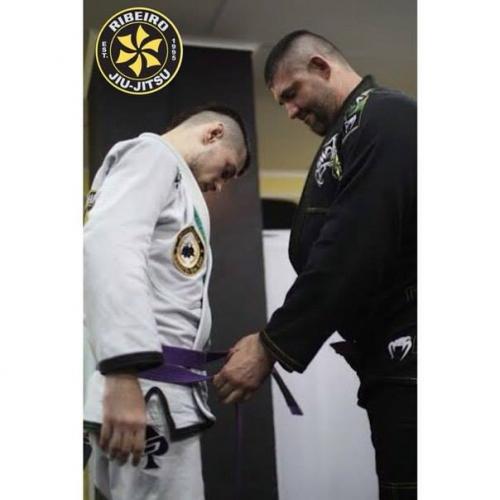 Purple belt · February 3, 2015 · Promoted by Kristian Tores Cestaro