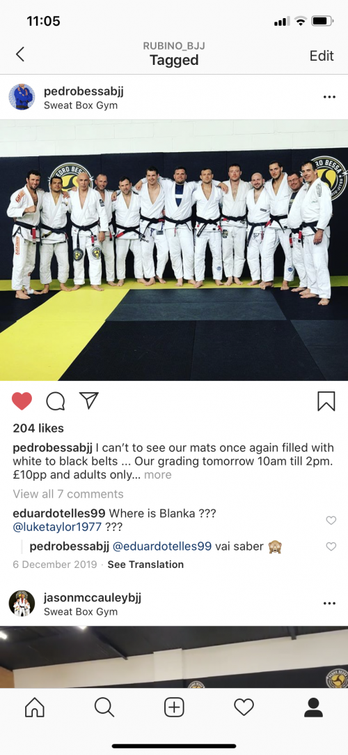 Black belt · July 14, 2019 · Promoted by Pedro Bessa