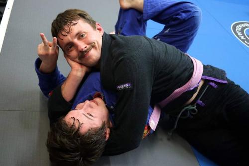Purple belt · November 18, 2015 · Promoted by Nick Albin