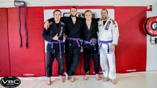 Purple belt · April 4, 2014 · Promoted by Ingþór Örn Valdimarsson