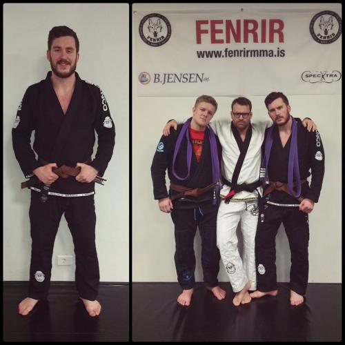 Brown belt · December 27, 2015 · Promoted by Ingþór Örn Valdimarsson