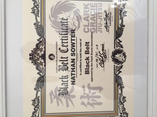 Black belt · January 14, 2019 · Promoted by Clark Gracie