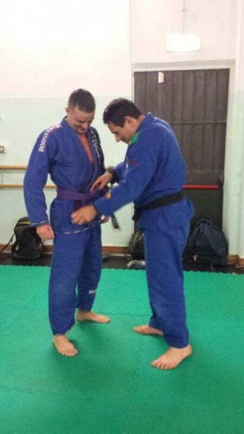 Purple belt · June 1, 2014 · Promoted by Gianfranco Delli Paoli