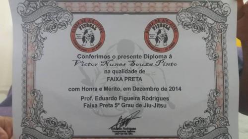Black belt · December 26, 2014 · Promoted by Eduardo  Figueira Rodrigues