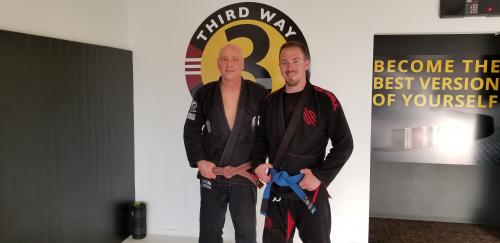 Blue belt · June 8, 2018 · Promoted by Rick Ellis