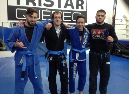 Blue belt · February 8, 2015 · Promoted by Firas Zahabi