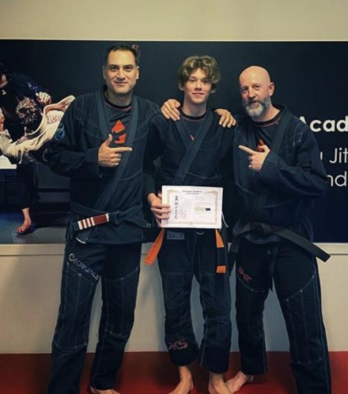 Orange belt · December 15, 2019 · Promoted by Roy Dean