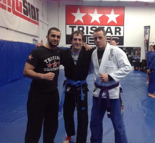 Blue belt · February 8, 2015 · Promoted by Firas Zahabi