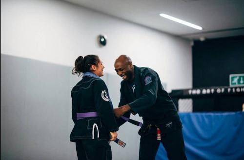 Purple belt · January 27, 2018 · Promoted by Jude Samuel