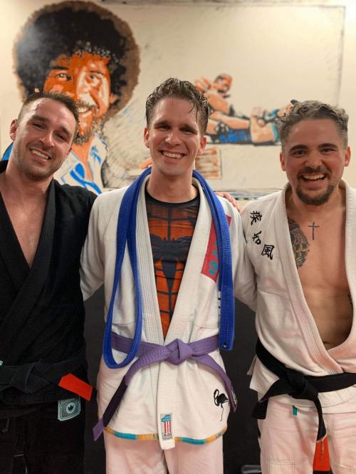 Purple belt · February 6, 2020 · Promoted by Ryan Villalobos