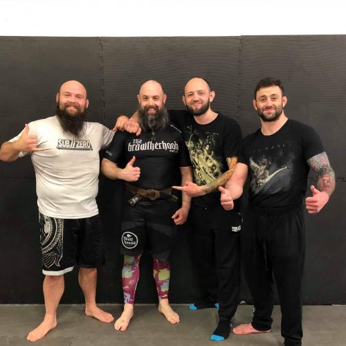 Brown belt · April 17, 2019 · Promoted by Rob Taylor