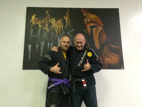 Purple belt · December 24, 2014 · Promoted by Michael Geery