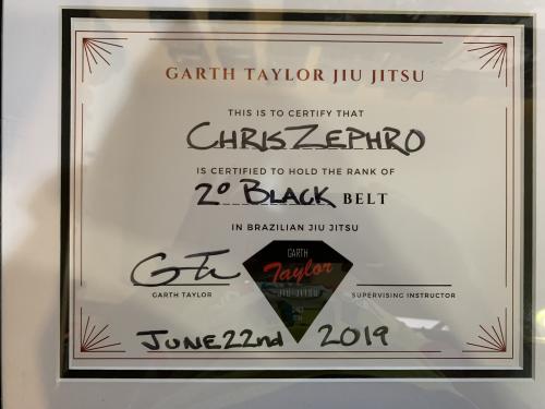 Black belt · December 3, 2011 · Promoted by Claudio Franca