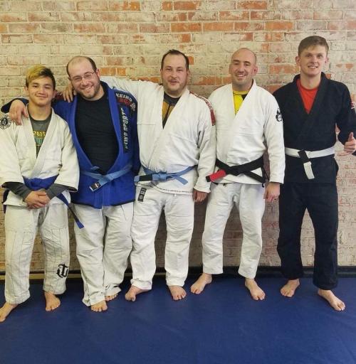 Blue belt · April 20, 2018 · Promoted by Jerome Gage