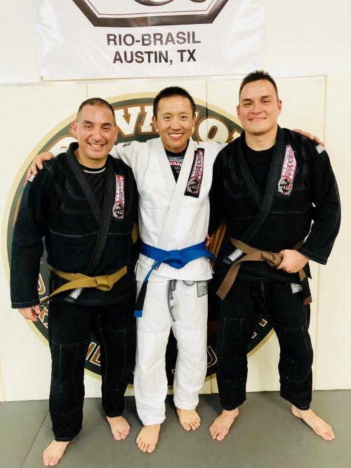 Blue belt · August 18, 2018 · Promoted by Rudy Vasquez