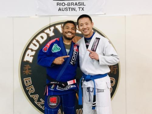 Blue belt · August 18, 2018 · Promoted by Rudy Vasquez