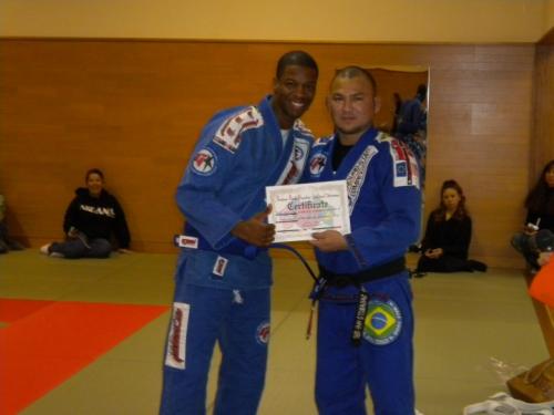 Blue belt · January 11, 2010 · Promoted by Ivan Sakamoto 3rd Degree Black belt