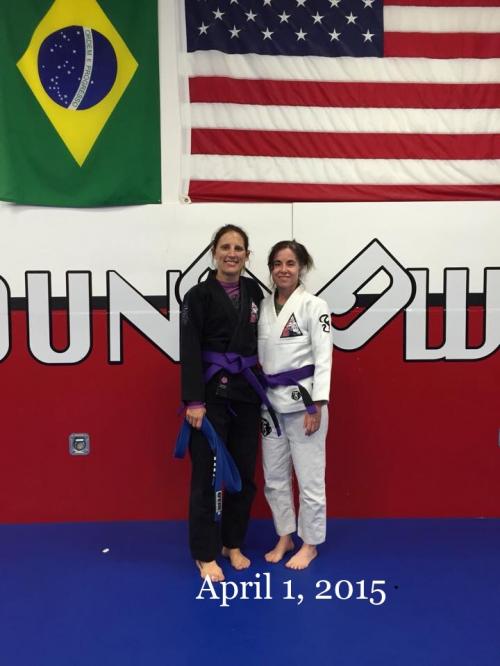 Purple belt · April 1, 2015 · Promoted by Eddie Avelar