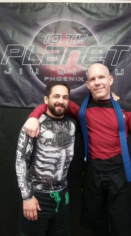 Blue belt · August 30, 2016 · Promoted by John Botello
