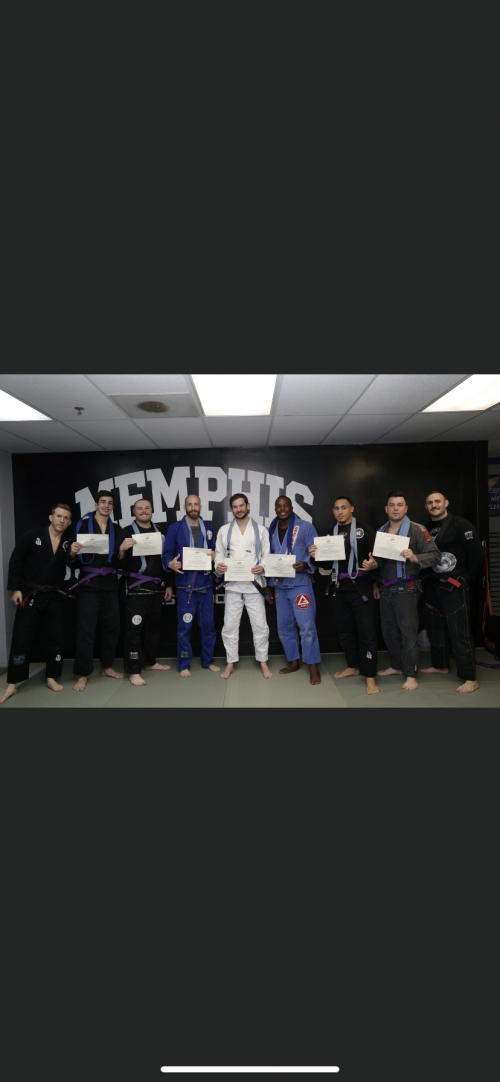 Purple belt · January 11, 2020 · Promoted by Brandon Wilkinson