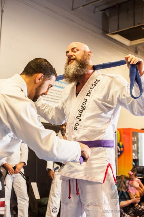 Purple belt · December 16, 2019 · Promoted by Matt Arroyo