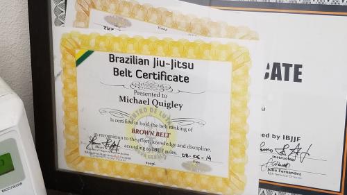Brown belt · August 6, 2014 · Promoted by Francisco Toco Albuquerque
