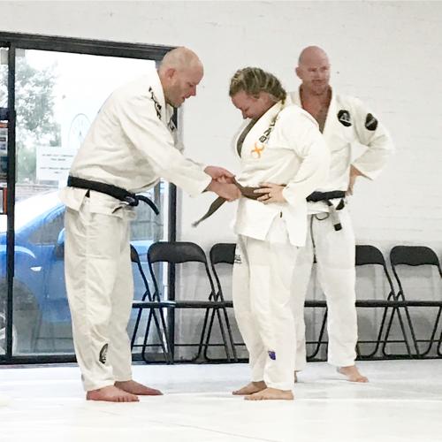 Brown belt · January 23, 2020 · Promoted by Grant Bradshaw