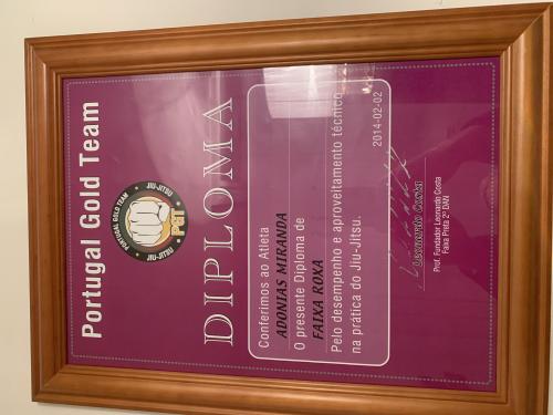 Purple belt · February 2, 2014 · Promoted by Leonardo costa
