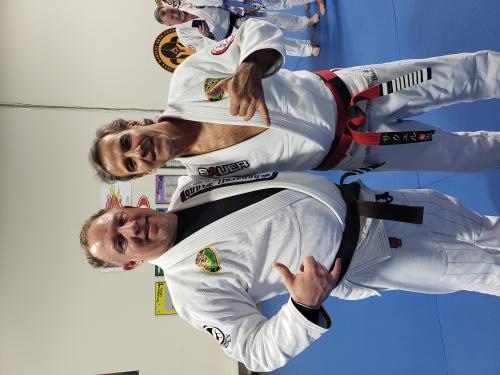 Brown belt · December 14, 2016 · Promoted by Pedro Sauer approval tested by Alan Baker and Chris Mize