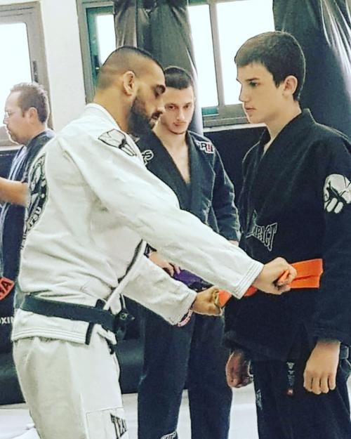 Orange belt · May 12, 2019 · Promoted by Dudi ben zaken