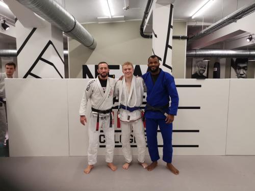 Blue belt · November 17, 2019 · Promoted by Jackson sousa
