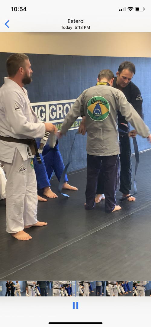 Blue belt · July 13, 2019 · Promoted by Daniel Wanderley