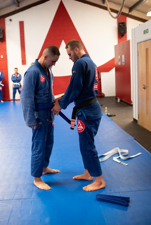 Blue belt · July 20, 2019 · Promoted by Victor Estima