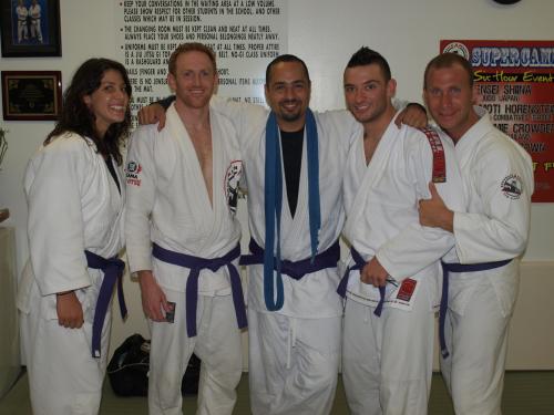 Purple belt · July 24, 2009 · Promoted by PROFESSOR BRIAN GLICK