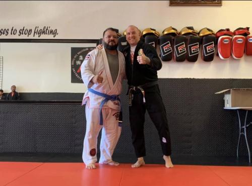 Blue belt · February 10, 2016 · Promoted by Bryan Evans